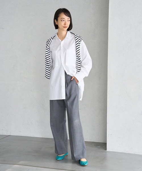 LE TALON（ルタロン）の「ポインテッドサシメッシュフラット（その他シューズ・レディース・ブルー系その他/アーミー/イエロー・25cm/24.5cm/24cm/23.5cm/23cm/22.5cm/22cm/25.5cm）」の21枚目の写真