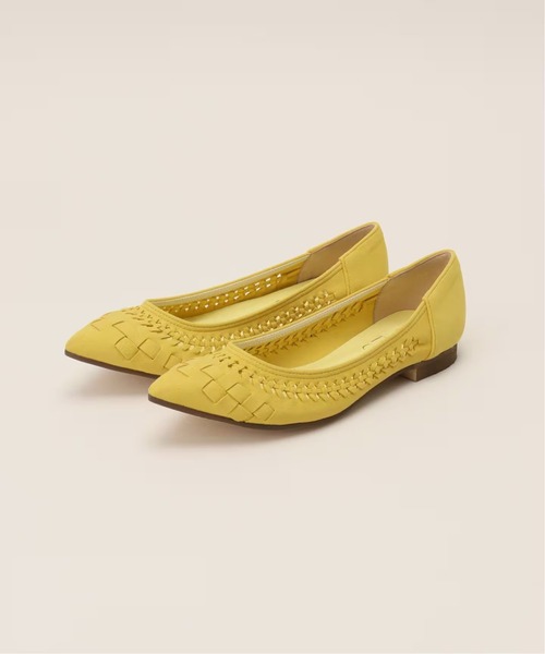 LE TALON（ルタロン）の「ポインテッドサシメッシュフラット（その他シューズ・レディース・ブルー系その他/アーミー/イエロー・25cm/24.5cm/24cm/23.5cm/23cm/22.5cm/22cm/25.5cm）」の3枚目の写真