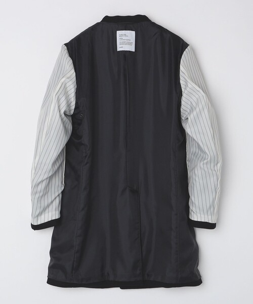 SHIPS（シップス）の「SHIPS: スーパー160'S メリノウール メルトン チェスターコート 〈BLACK〉（チェスターコート・メンズ・ブラック・SMALL/LARGE/X-LARGE/MEDIUM）」の14枚目の写真