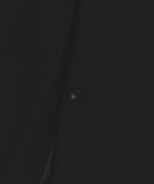 SHIPS（シップス）の「SHIPS: スーパー160'S メリノウール メルトン チェスターコート 〈BLACK〉（チェスターコート・メンズ・ブラック・SMALL/LARGE/X-LARGE/MEDIUM）」の10枚目の写真