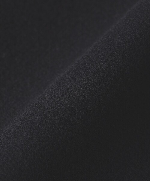 SHIPS（シップス）の「SHIPS: スーパー160'S メリノウール メルトン チェスターコート 〈BLACK〉（チェスターコート・メンズ・ブラック・SMALL/LARGE/X-LARGE/MEDIUM）」の5枚目の写真