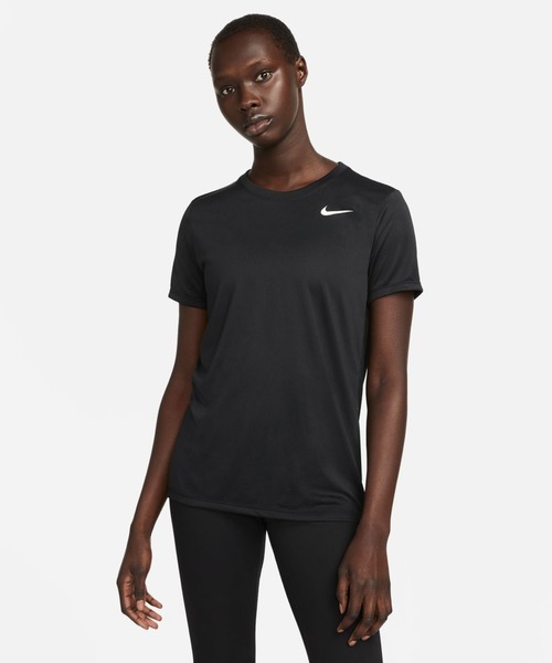 NIKE（ナイキ）の「ナイキ NIKE ナイキ DF RLGD LBR S/S Tシャツ（Tシャツ/カットソー・レディース・ピンク/ホワイト/ブラック/グリーン/ピンク系その他/ネイビー・L/M/XL/S）」の3枚目の写真