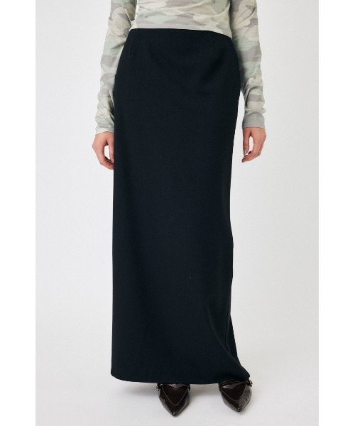 MOUSSY（マウジー）の「I LINE MAXI スカート（スカート・レディース・ブラック/ベージュ/グレー・1/2）」の2枚目の写真