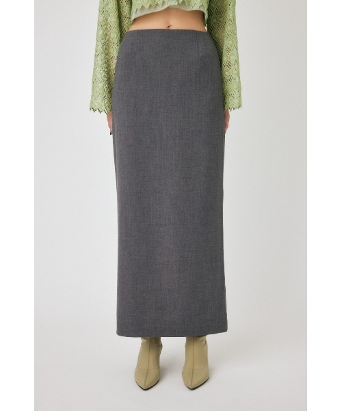 MOUSSY（マウジー）の「I LINE MAXI スカート（スカート・レディース・ブラック/ベージュ/グレー・1/2）」の15枚目の写真