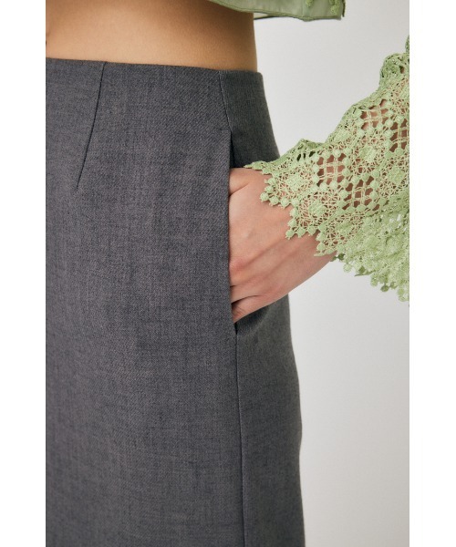 MOUSSY（マウジー）の「I LINE MAXI スカート（スカート・レディース・ブラック/ベージュ/グレー・1/2）」の20枚目の写真