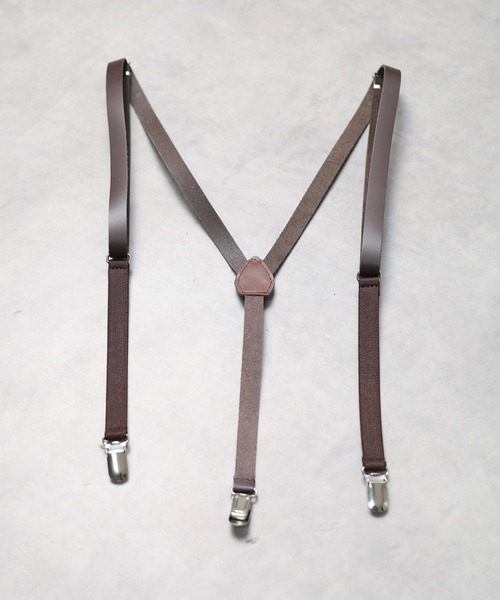 セール】【Dickies】Leather Suspender（サスペンダー