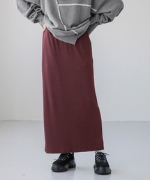 LOWRYS FARM | カットリブタイトスカート　103920(スカート)