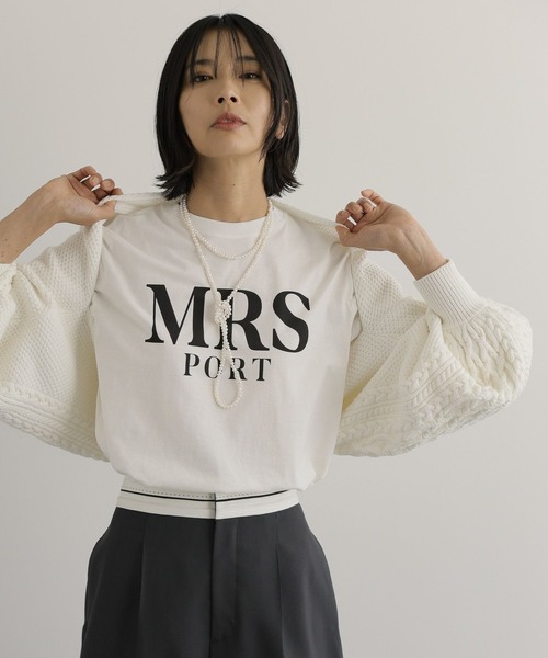 BARNYARDSTORM（バンヤードストーム）の「BARNYARDSTORB / ショートパールネックレス40（ネックレス・レディース・ホワイト・FREE）」の7枚目の写真