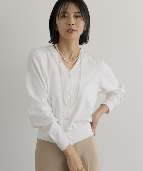 BARNYARDSTORM（バンヤードストーム）の「BARNYARDSTORB / ショートパールネックレス40（ネックレス・レディース・ホワイト・FREE）」の8枚目の写真