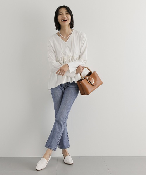 BARNYARDSTORM（バンヤードストーム）の「BARNYARDSTORB / ショートパールネックレス40（ネックレス・レディース・ホワイト・FREE）」の13枚目の写真