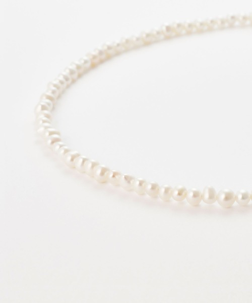 BARNYARDSTORM（バンヤードストーム）の「BARNYARDSTORB / ショートパールネックレス40（ネックレス・レディース・ホワイト・FREE）」の19枚目の写真