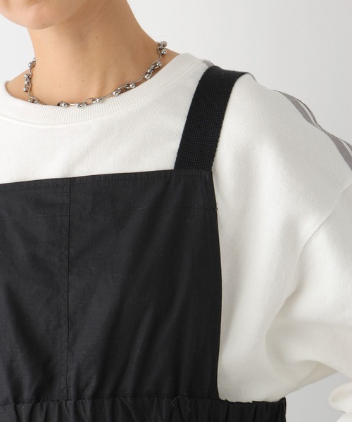 LEPSIM（レプシィム）の「【産前・産後対応】マタニティ／2WAYサス付きカーゴスカート　992055（マタニティウェア/グッズ・レディース・カーキ/オフホワイト/ブラック・FREE）」の10枚目の写真