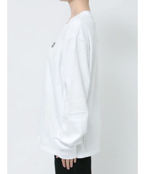 MURUA(ムルーア)の「ポイントロゴロンT(Tシャツ/カットソー・レディース・ブラック/ホワイト・FREE)」の18枚目の写真