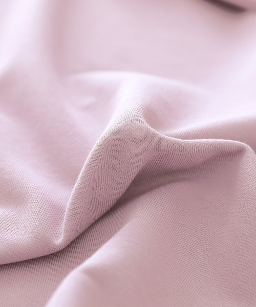 osharewalker（オシャレウォーカー）の「『フリル袖デザインスウェット』（スウェット・レディース・ラベンダー/ブラック・FREE）」の9枚目の写真