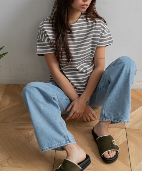 AMERICAN RAG CIE（アメリカンラグシー）の「RED CARD / Dakota DENIM PT（デニムパンツ・レディース・ライトブルー・23/22/25/24）」の11枚目の写真