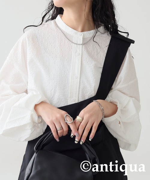 antiqua（アンティカ）の「ワンショルダーサロペット（サロペット