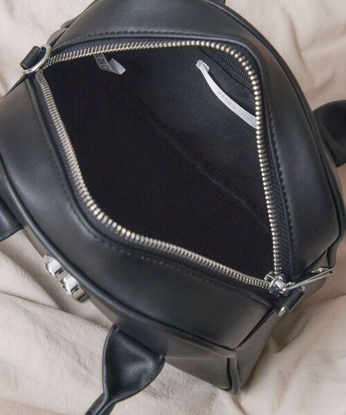 RETRO GIRL（レトロガール）の「ミニボストンバッグ（ショルダーバッグ・レディース・ブラック/オフホワイト/ブルー・ONE SIZE）」の17枚目の写真