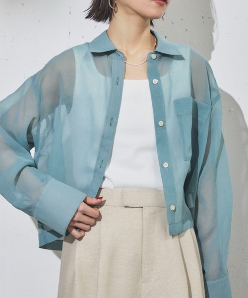 Doux archives（ドゥアルシーヴ）の「2wayスクエアリブタンクトップ（タンクトップ・レディース・グレイッシュベージュ/オフホワイト/チャコールグレー・FREE）」の16枚目の写真