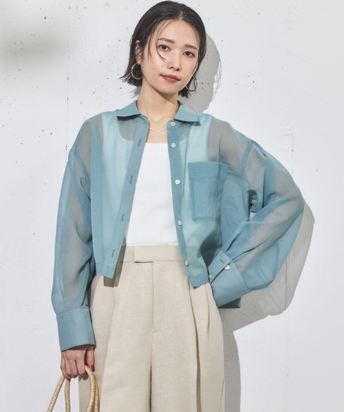 Doux archives（ドゥアルシーヴ）の「2wayスクエアリブタンクトップ（タンクトップ・レディース・グレイッシュベージュ/オフホワイト/チャコールグレー・FREE）」の14枚目の写真