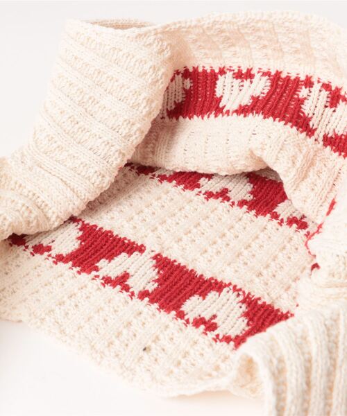 apres jour mignon(アプレジュールミニョン)の「【apresjour mignon×ARIAZ】ハートニットバッグ(トートバッグ・レディース・アイボリー・ONESIZE)」の5枚目の写真