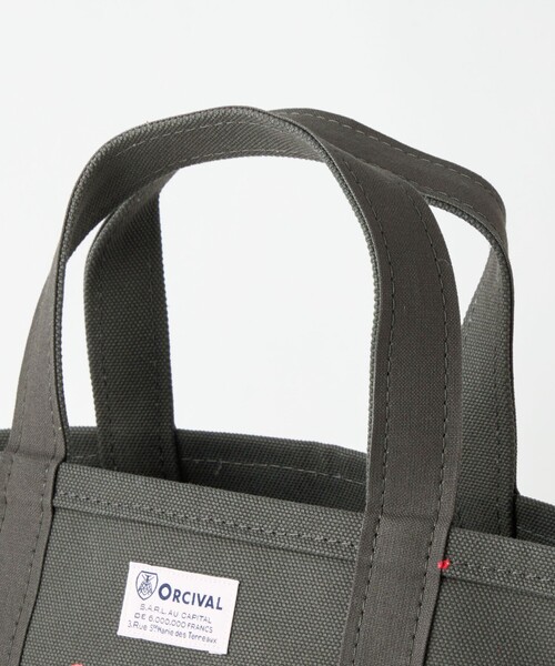 ORCIVAL（オーシバル）の「＜ORCIVAL＞プリント トートバッグ S 