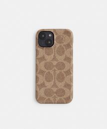 COACH スマホケース ベージュ COACH｜コーチ（レディース）のスマホケース/カバー（ベージュ系