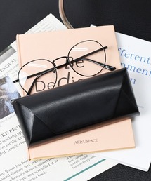 PUレザーマグネットメガネケース