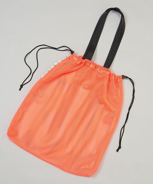 WEEKEND(ER)(ウィークエンダー)の「WEEKEND(ER) × FREAK'S STORE/ウィークエンダー × フリークスストア 別注 メッシュトートバッグ(トートバッグ・レディース・グリーン/イエロー/オレンジ/グレー/ブルー・ONE SIZE)」の7枚目の写真