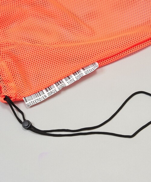 WEEKEND(ER)(ウィークエンダー)の「WEEKEND(ER) × FREAK'S STORE/ウィークエンダー × フリークスストア 別注 メッシュトートバッグ(トートバッグ・レディース・グリーン/イエロー/オレンジ/グレー/ブルー・ONE SIZE)」の12枚目の写真