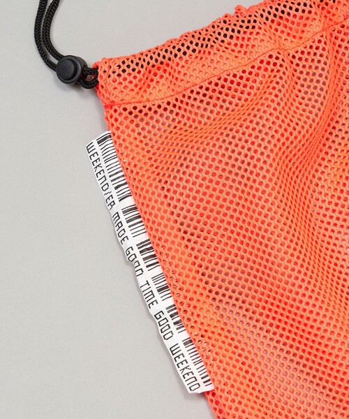 WEEKEND(ER)(ウィークエンダー)の「WEEKEND(ER) × FREAK'S STORE/ウィークエンダー × フリークスストア 別注 メッシュトートバッグ(トートバッグ・レディース・グリーン/イエロー/オレンジ/グレー/ブルー・ONE SIZE)」の13枚目の写真