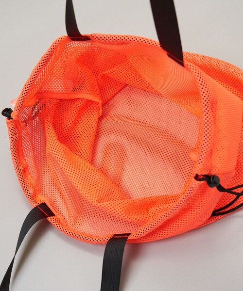 WEEKEND(ER)(ウィークエンダー)の「WEEKEND(ER) × FREAK'S STORE/ウィークエンダー × フリークスストア 別注 メッシュトートバッグ(トートバッグ・レディース・グリーン/イエロー/オレンジ/グレー/ブルー・ONE SIZE)」の15枚目の写真