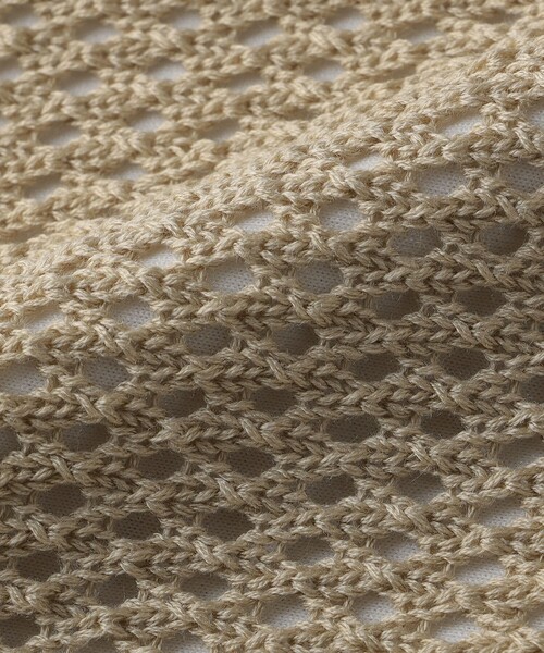 SHIPS Colors(シップス カラーズ)の「SHIPS Colors:メッシュ ニット アンサンブル◇(ニット/セーター・メンズ・ベージュ/ネイビー/ブルー・MEDIUM/LARGE/X-LARGE)」の14枚目の写真