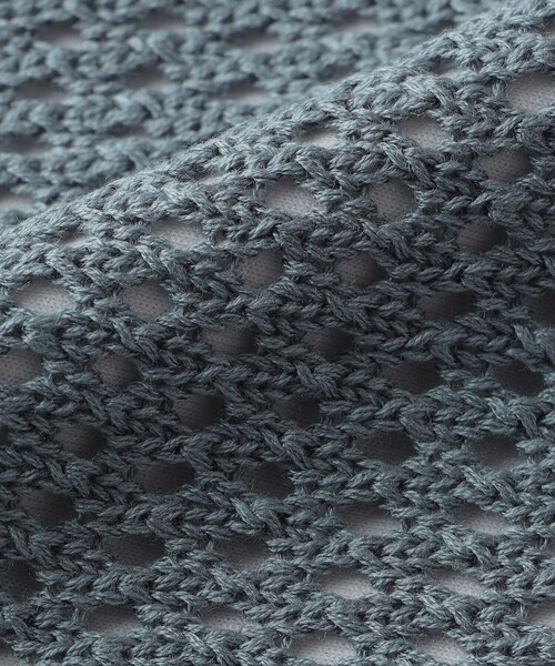 SHIPS Colors(シップス カラーズ)の「SHIPS Colors:メッシュ ニット アンサンブル◇(ニット/セーター・メンズ・ベージュ/ネイビー/ブルー・MEDIUM/LARGE/X-LARGE)」の15枚目の写真