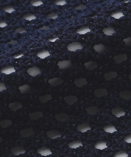 SHIPS Colors(シップス カラーズ)の「SHIPS Colors:メッシュ ニット アンサンブル◇(ニット/セーター・メンズ・ベージュ/ネイビー/ブルー・MEDIUM/LARGE/X-LARGE)」の16枚目の写真