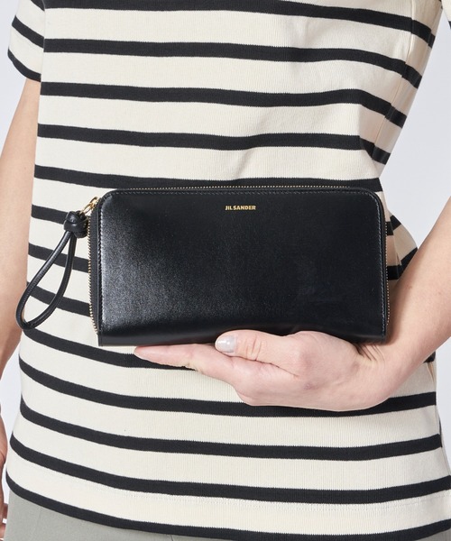JIL SANDER ZIP AROUND WALLET MD GIRO（財布）｜JIL SANDER