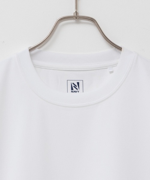 NAVY(ネイビー)の「NAVY FIT ストレッチドライ半袖Tシャツ メンズ(Tシャツ/カットソー・メンズ・ホワイト/チャコールグレー/ブラック/ネイビー・S/XL/L/M)」の8枚目の写真