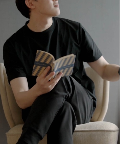 入手困難✨ ドルチェ&ガッバーナ 半袖シャツ ロゴプレート メンズ ネイビー NAVY FIT ストレッチドライ半袖Tシャツ メンズ（Tシャツ