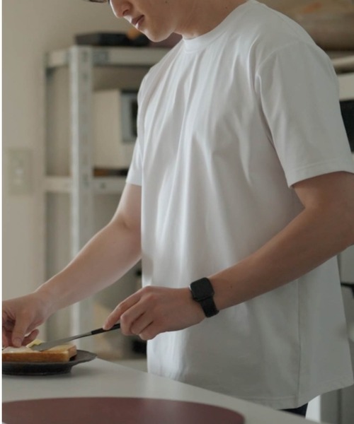 NAVY(ネイビー)の「NAVY FIT ストレッチドライ半袖Tシャツ メンズ(Tシャツ/カットソー・メンズ・ホワイト/チャコールグレー/ブラック/ネイビー・S/XL/L/M)」の12枚目の写真