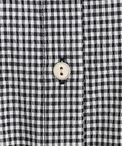 grove(グローブ)の「◆<洗濯機で洗える・UVカット>サッカーワンピース(ワンピース・レディース・ブラック系1/オリーブ/ブラック・03/02/01/04/05)」の11枚目の写真