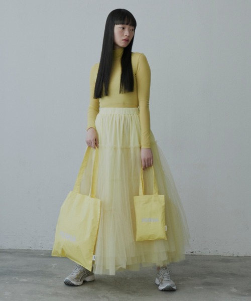 PERNA(ペルナ)の「ペルナミニトートバッグ(トートバッグ・レディース・イエロー/ピンク/ブルー・FREE)」の8枚目の写真