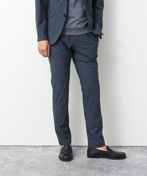 NOLLEY’S（ノーリーズ）の「《セットアップ対応/ビジカジ対応》接触冷感 360度ストレッチ イージーパンツ（その他パンツ・メンズ・ベージュ/チャコールグレー/インディゴブルー・M/S/XL/L）」の12枚目の写真