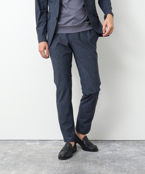 NOLLEY’S（ノーリーズ）の「《セットアップ対応/ビジカジ対応》接触冷感 360度ストレッチ イージーパンツ（その他パンツ・メンズ・ベージュ/チャコールグレー/インディゴブルー・M/S/XL/L）」の11枚目の写真