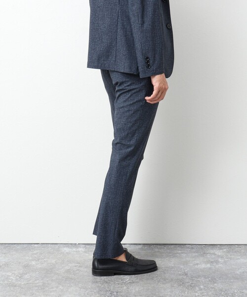 NOLLEY’S（ノーリーズ）の「《セットアップ対応/ビジカジ対応》接触冷感 360度ストレッチ イージーパンツ（その他パンツ・メンズ・ベージュ/チャコールグレー/インディゴブルー・M/S/XL/L）」の8枚目の写真