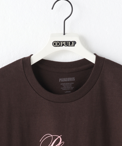 PLEASURES（プレジャー）の「【PLEASURES / プレジャー】STACK T-SHIRT（Tシャツ/カットソー・メンズ・ホワイト/ブラック/ブラウン・MEDIUM/LARGE）」の10枚目の写真