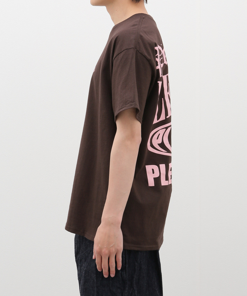 PLEASURES（プレジャー）の「【PLEASURES / プレジャー】STACK T-SHIRT（Tシャツ/カットソー・メンズ・ホワイト/ブラック/ブラウン・MEDIUM/LARGE）」の7枚目の写真