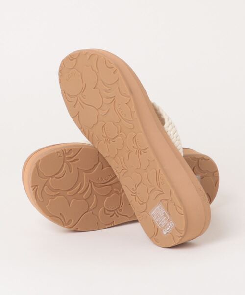 ROXY（ロキシー）の「CAILLAY/ロキシーボリュームソールトングサンダル（サンダル・レディース・ホワイト/ブラック・25cm/24cm/23cm）」の3枚目の写真