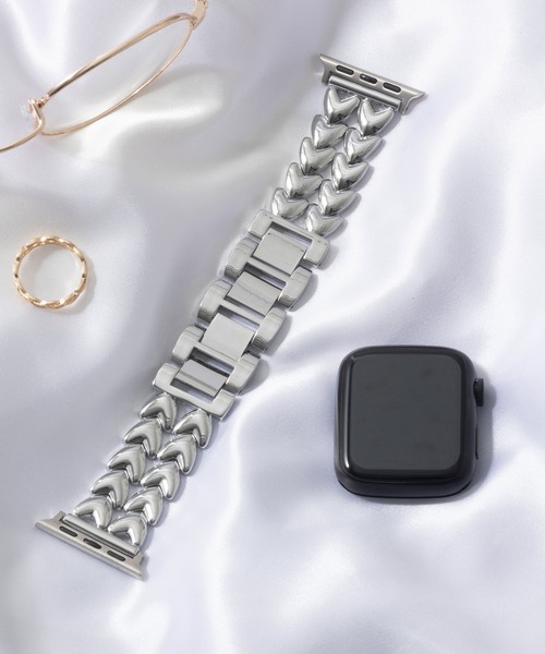 emonique(エモニーク)の「合金 Apple Watch バンド スマートウォッチバンド【38/40/41/42/44/45/49mm対応】(デジタル腕時計・メンズ・プラチナム/ピンクゴールド/ゴールド/ブラック/シルバー・38/42)」の7枚目の写真