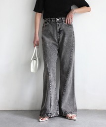 Riberry | フレアデニムパンツ(デニムパンツ)