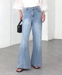 Riberry | フレアデニムパンツ(デニムパンツ)