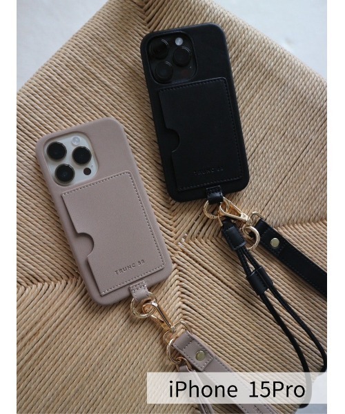 (iPhone15PRO) Double Strap iPhone Case（スマホケース/カバー）｜TRUNC 88（トランクエイティーエイト）